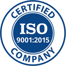 ISO 9001:2015 certified